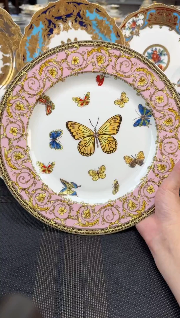 瓷片10.5英寸平盘 1个