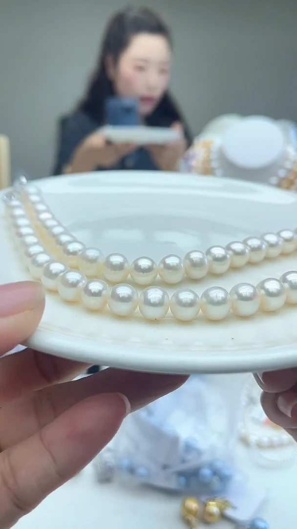10mm白色系项链
