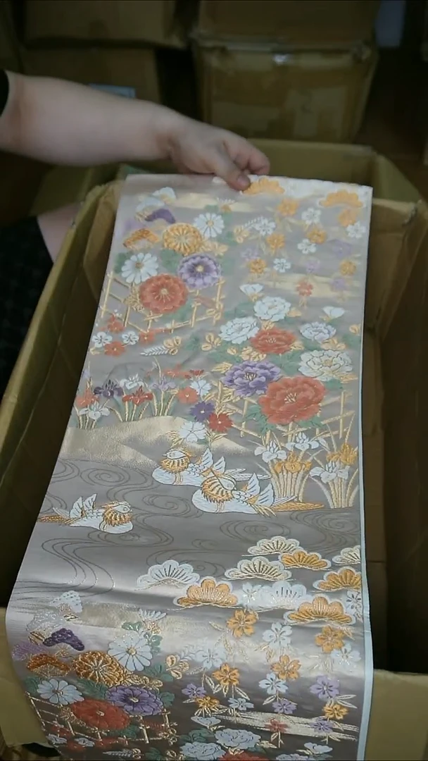 织绣昊**宝织锦20花鸟。