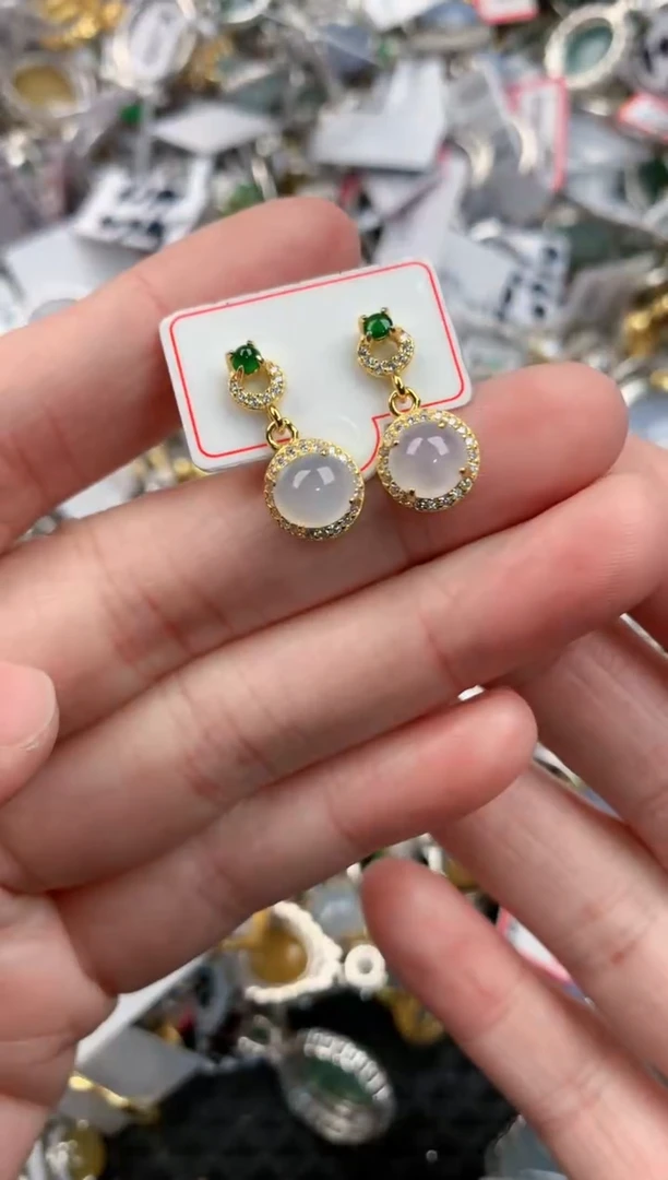 银S925镶嵌戒指翡翠3333                  1