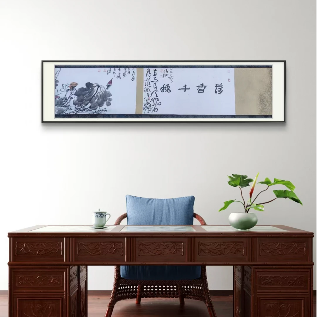 17花鸟-李泽钰-长卷