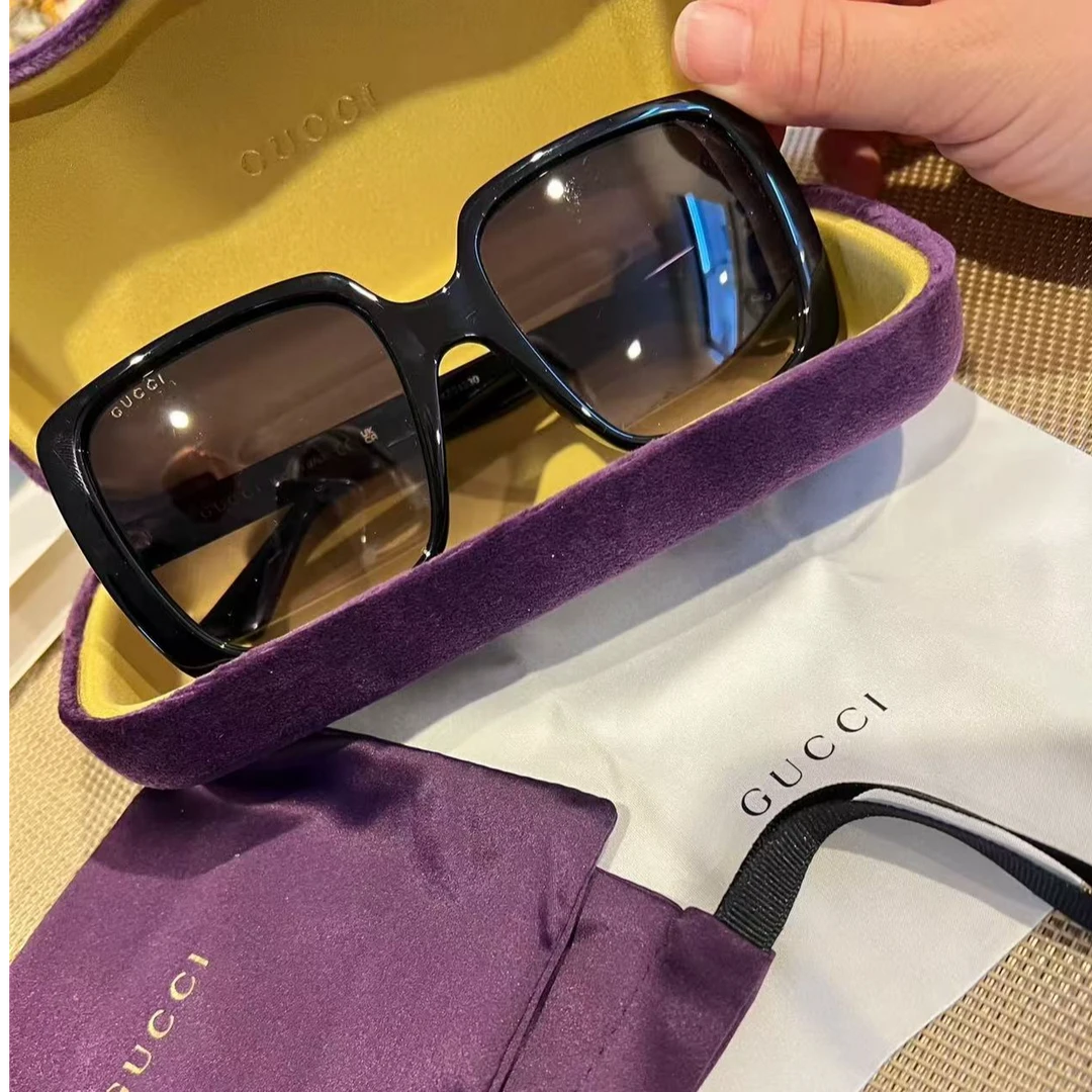 95新 GUCCI/古驰 太阳墨镜  盒子尘袋