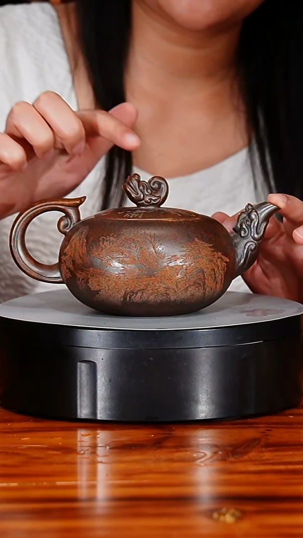 宜兴原矿紫砂壶茶壶550C