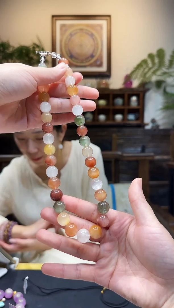 颈饰未镶嵌水晶兔毛项链