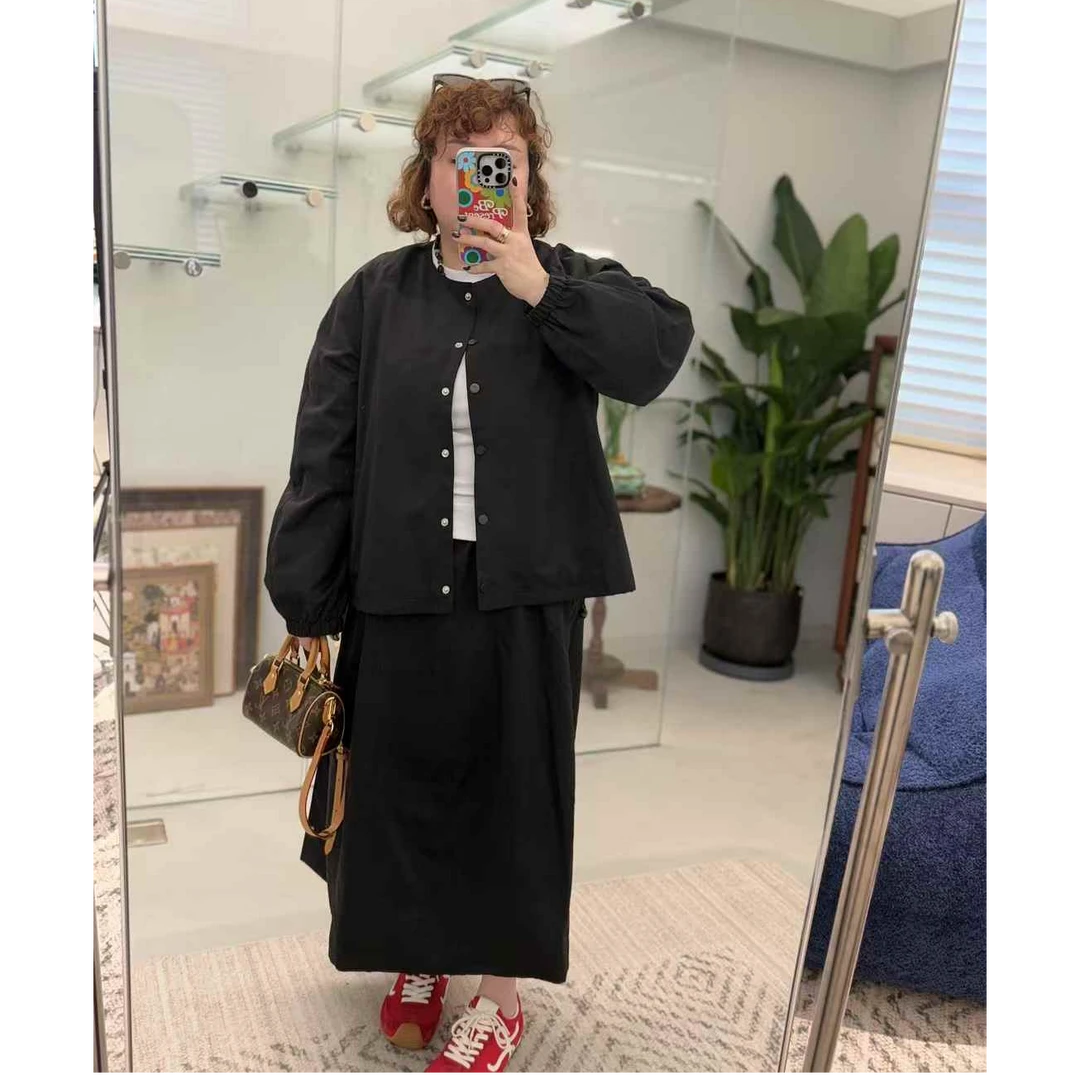 MEET  春季百搭灯笼裙套装