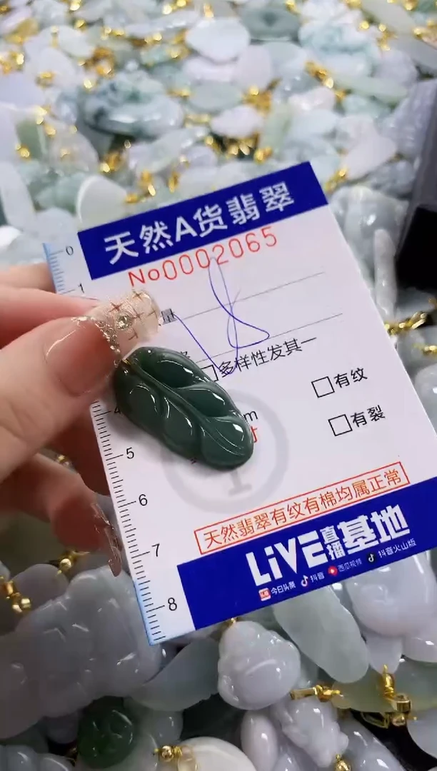 颈饰未镶嵌翡翠天然A货翡翠