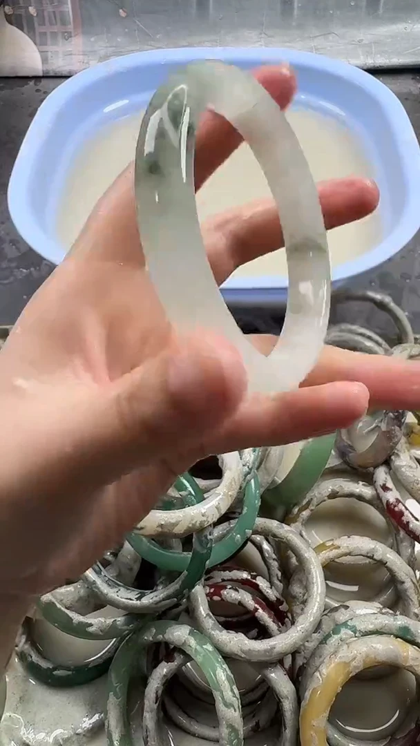 未镶嵌手镯石英质玉11 63