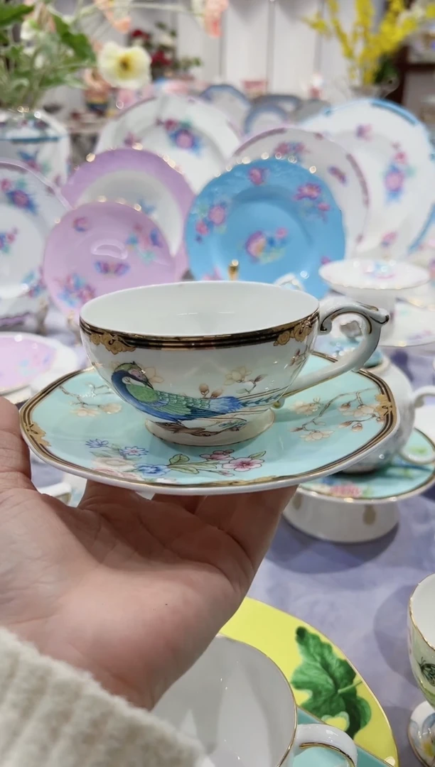 【闪购商品】骨瓷杯碟200ml