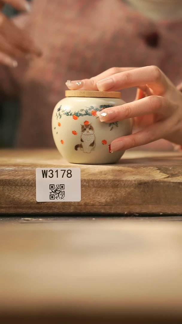 【闪购商品】【经典福利】/ 茶叶罐@@W3178