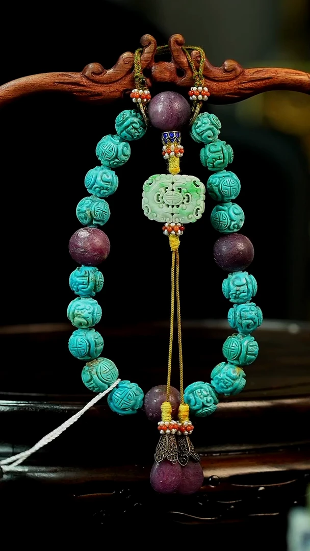 【闪购商品】铜绿松石手持 福源堂 W