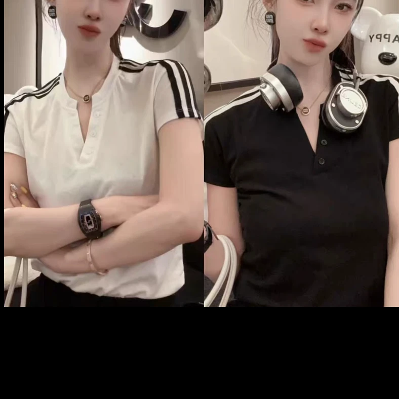 432.欧货短袖T恤衫86612款（衣长约62）