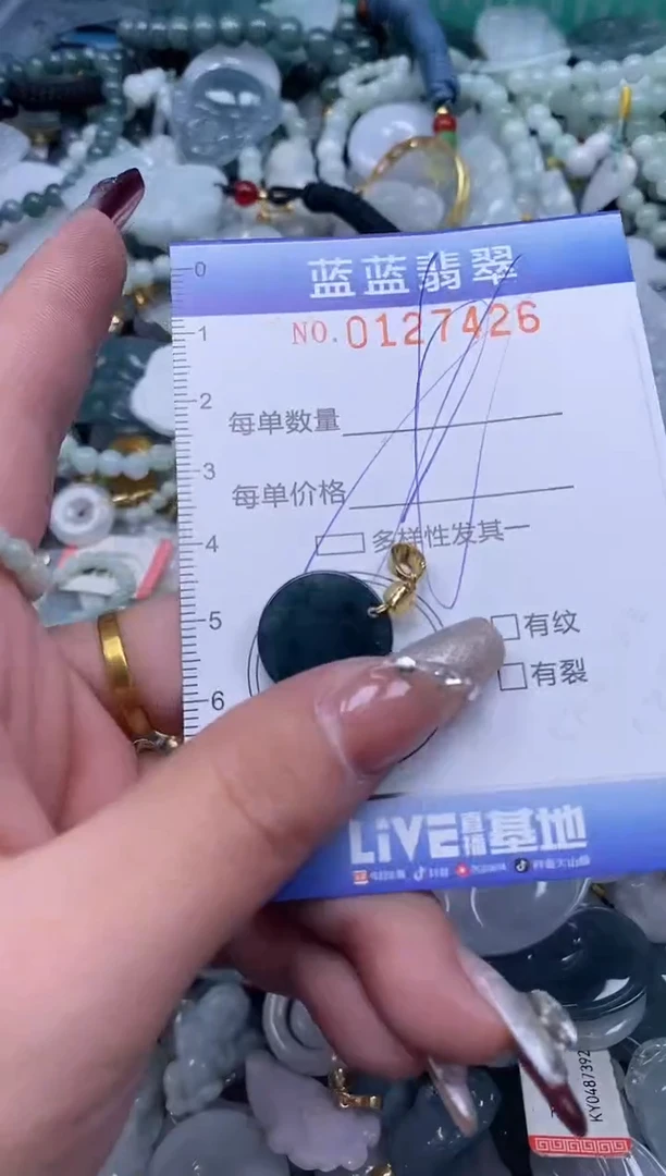 【闪购商品】翡翠颈饰未镶嵌闪购0127426多样性发其一