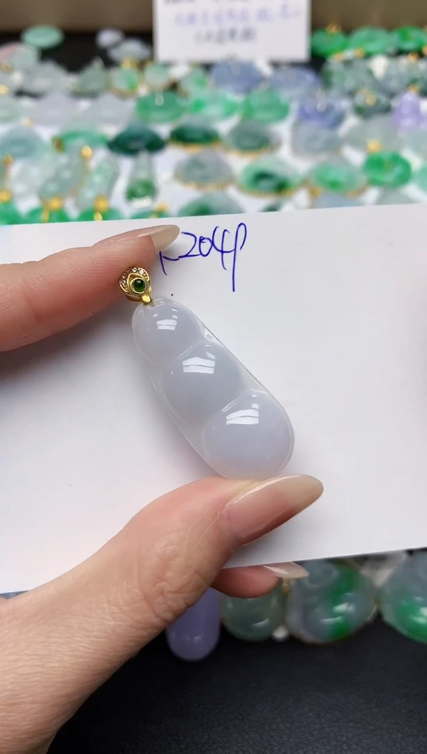 颈饰未镶嵌翡翠天然缅甸A货翡翠百元以上9元证书费自理