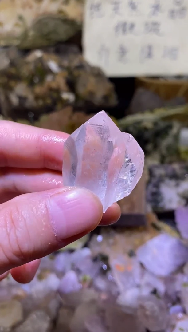未镶嵌珠宝半成品水晶25号四川美姑超七花园水晶