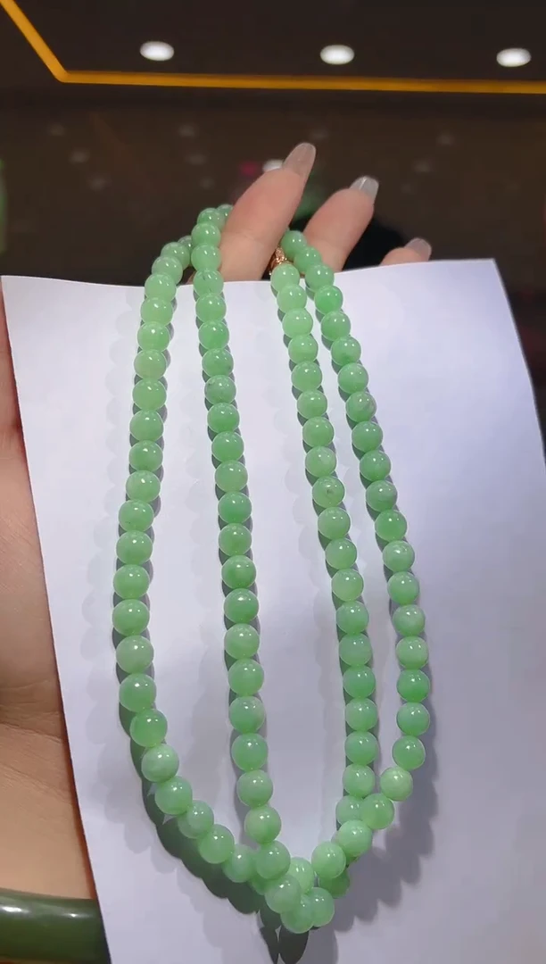 未镶嵌定制翡翠19/1229/L/珠链