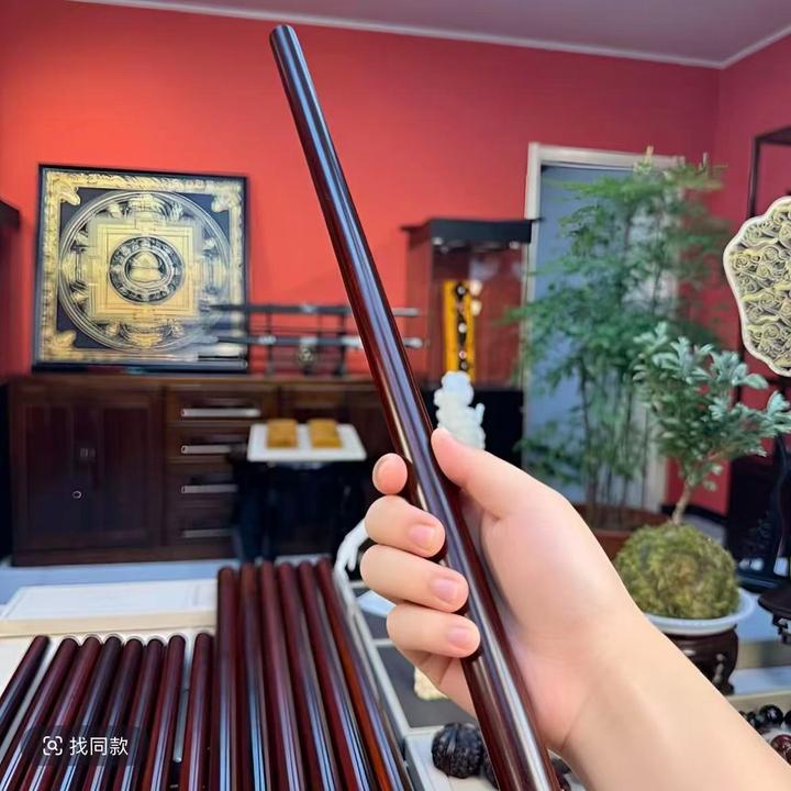 70 公分小叶紫檀车载把玩健身棍儿。