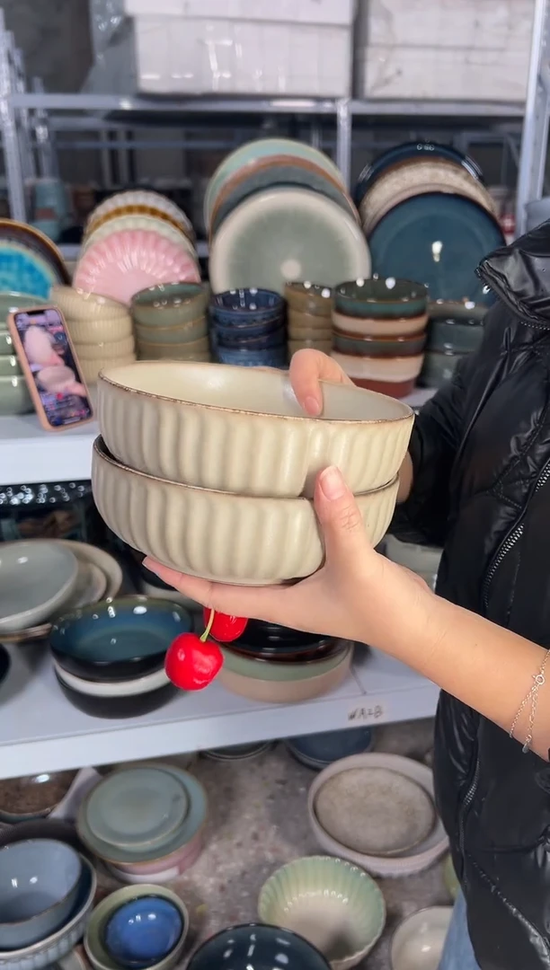 陶瓷外贸尾货瑕疵满20包邮重瑕特价孤品清仓X2面碗