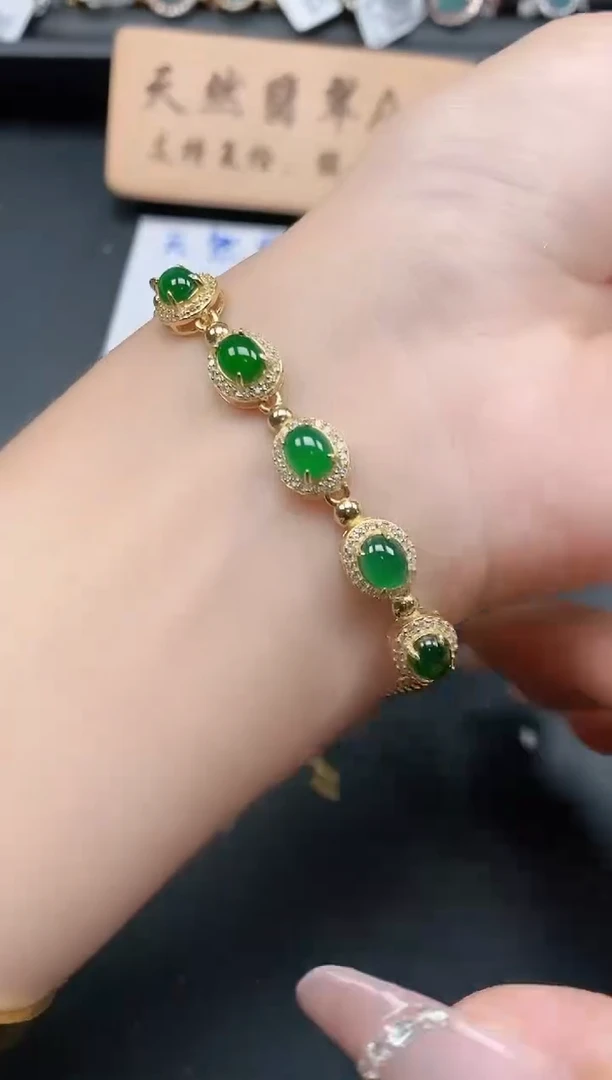 银S925镶嵌戒指翡翠11111