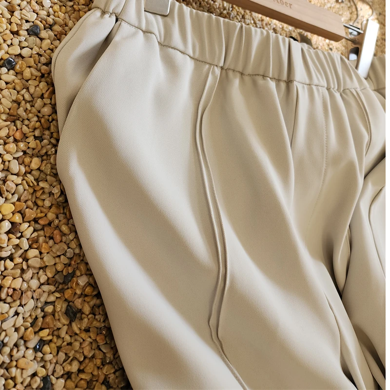 清【夏双筋】垂感夏季开叉休闲裤