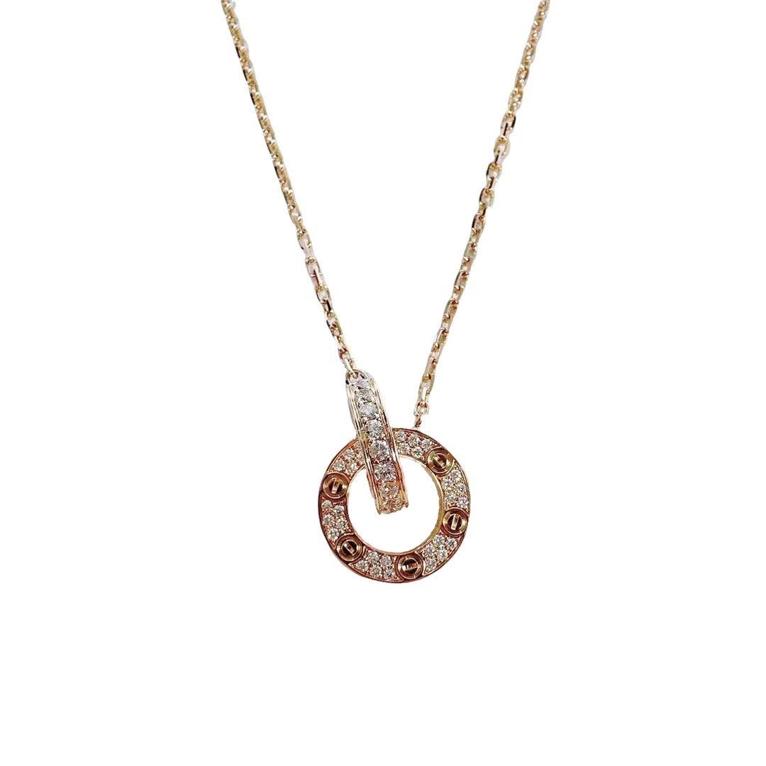 99新 Cartier/卡地亚  安洁利严选项链/0015549