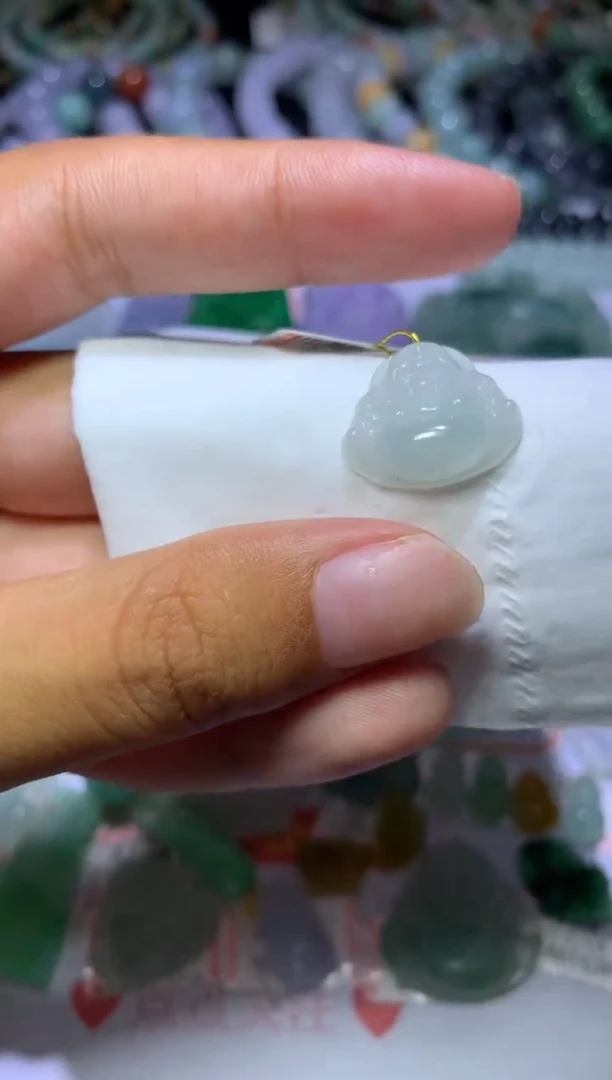 翡翠挂件未镶嵌MJX047469