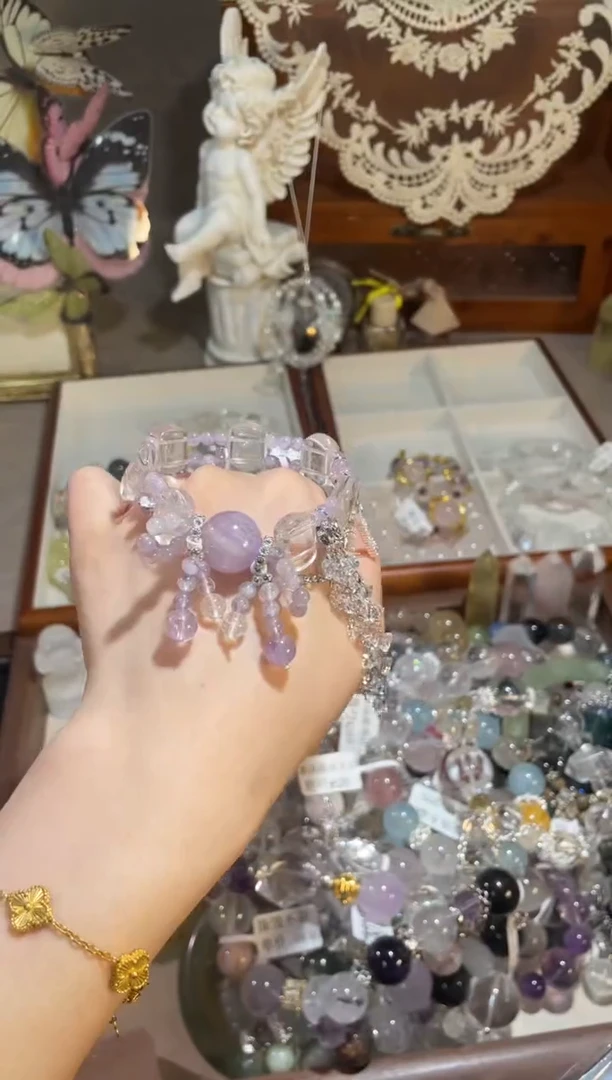 水晶手链未镶嵌466多样性发货