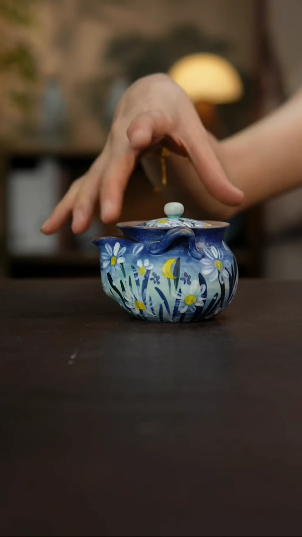 杯景德镇陶瓷杯碗柴烧多人