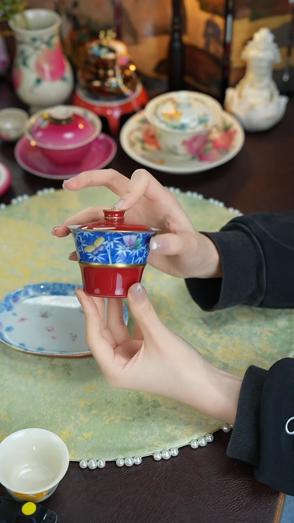 景德镇大乔推荐好物 华隐堂盖碗