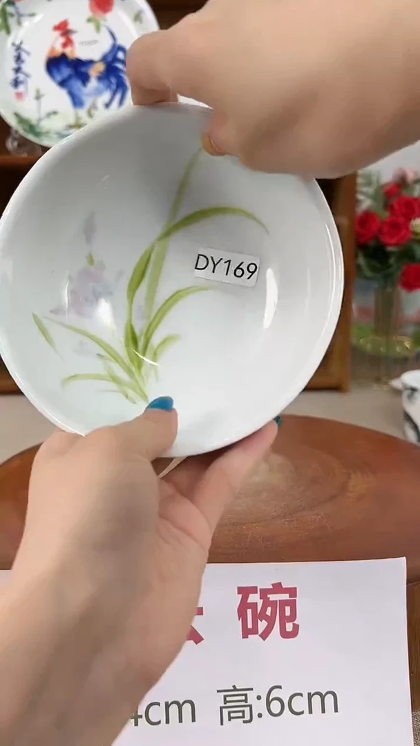 摆件景德镇手工手绘陶瓷