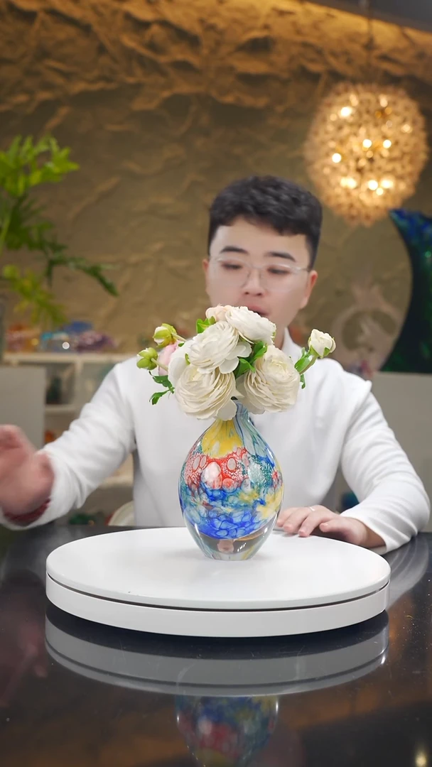 摆件莫奈小香薰瓶
