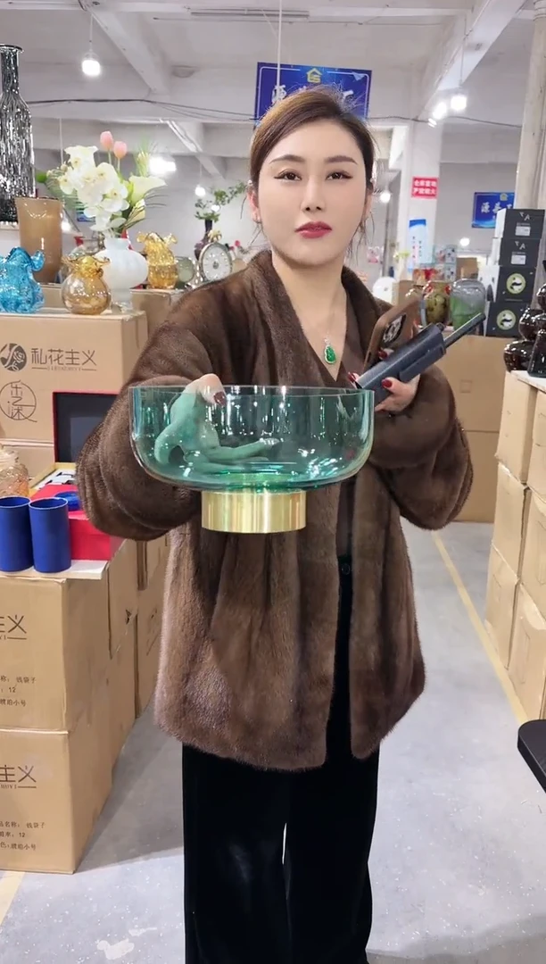 【闪购商品】玻璃私花贸易祁祁-微瑕--JTM2G