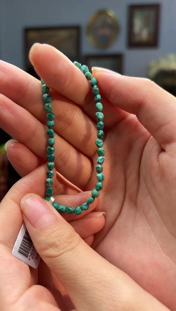 未镶嵌绿松石手串手串