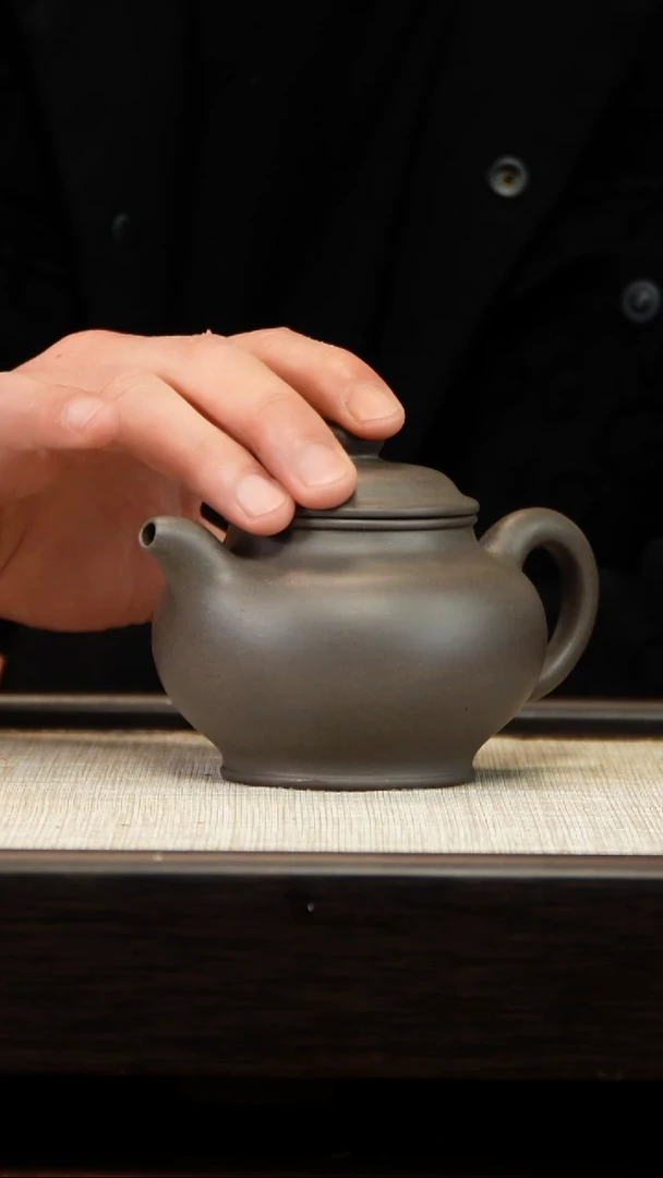 茶壶紫砂天青全手掇只【范亮】