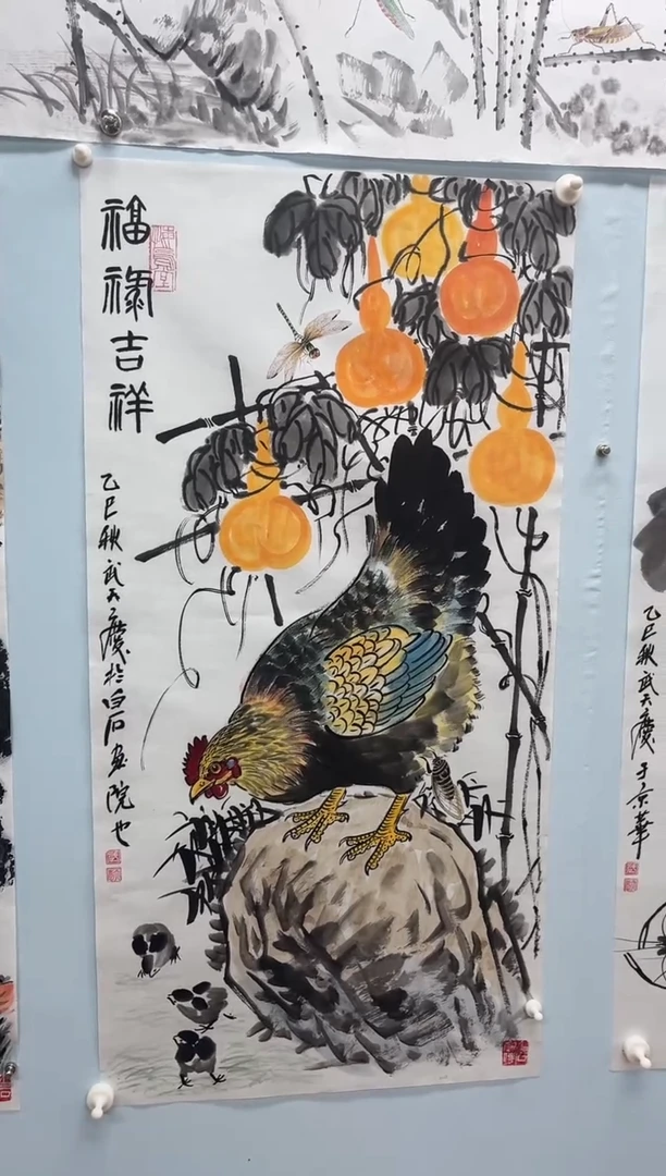 国画武天庆老师福禄吉祥