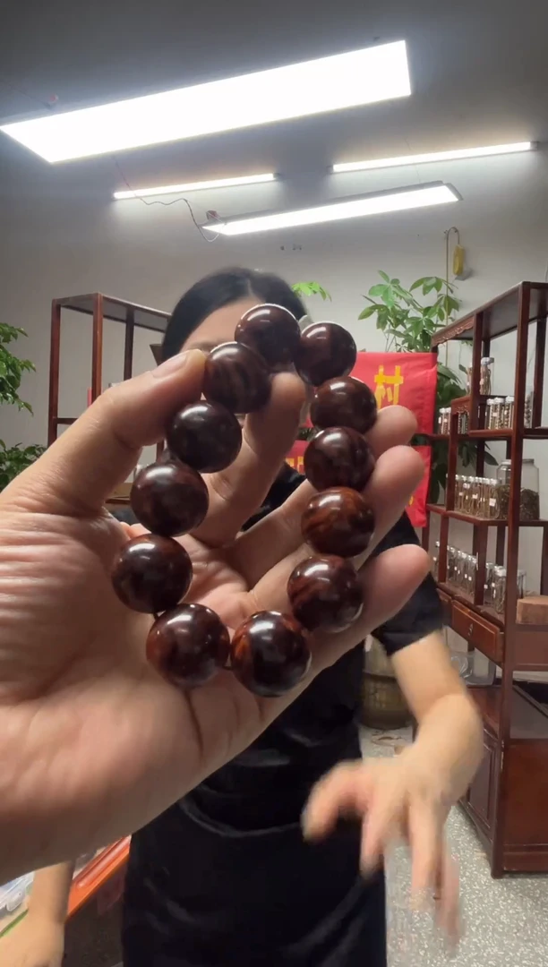 黄花梨/降香黄檀2.0规格海南黄花梨手串（388）