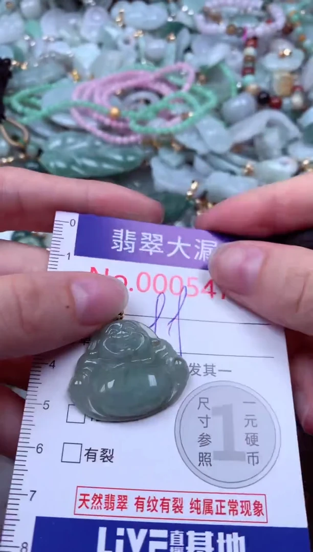 吊坠(不含链)未镶嵌翡翠5475