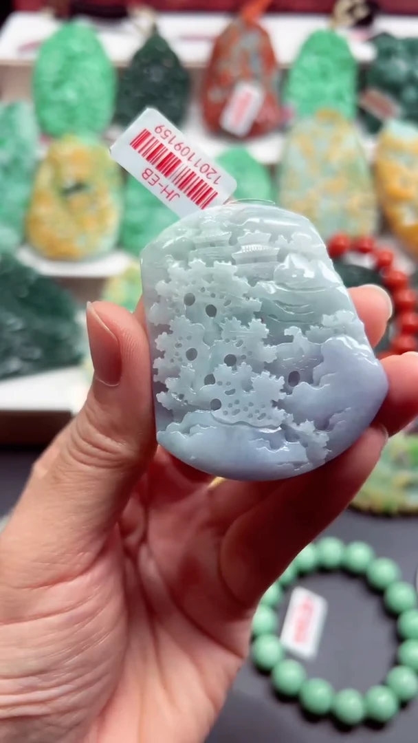 吊坠(不含链)未镶嵌翡翠天然翡翠