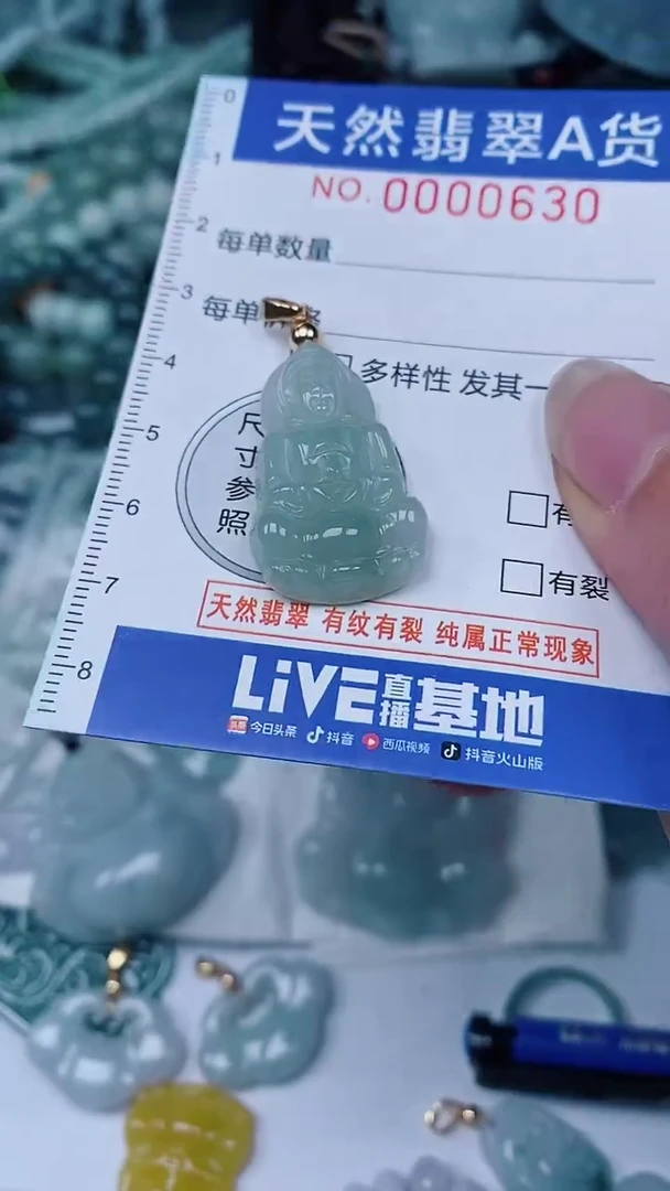 翡翠未镶嵌颈饰00000630