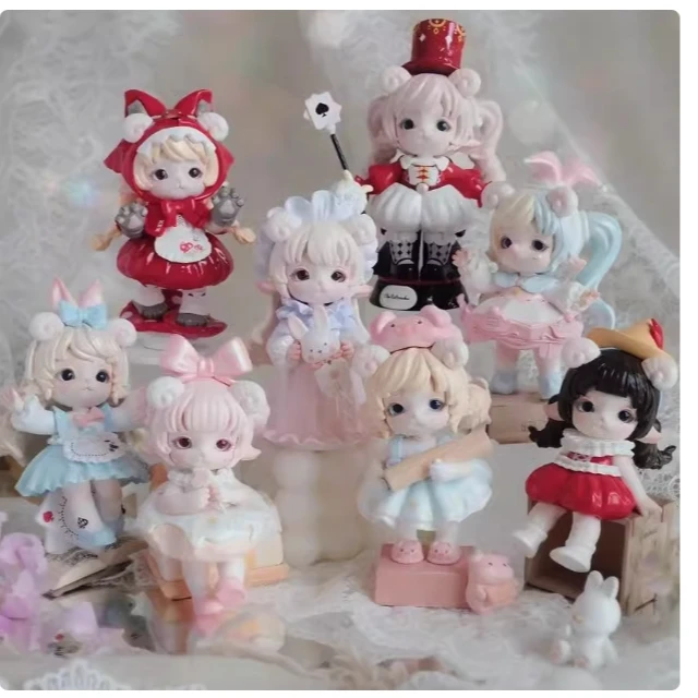 正版mimia3代寻找羊角村盲盒可爱公仔潮流手办桌面摆件女生日礼物