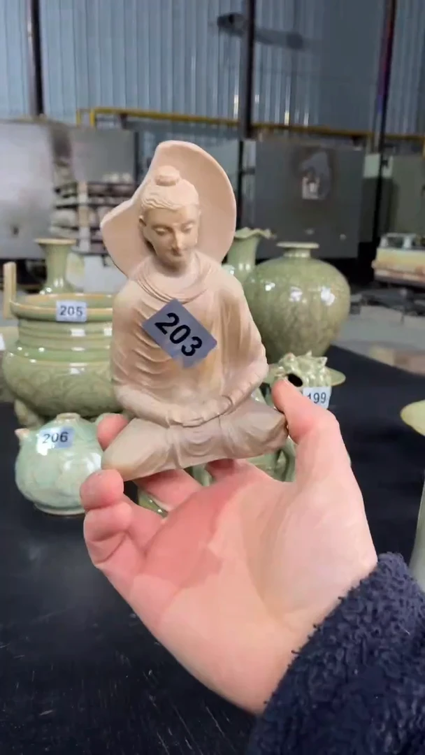 耀州窑仰山犍陀罗