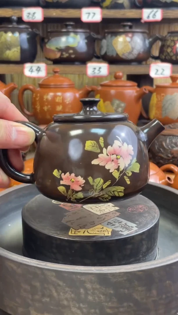 【闪购商品】壶建水紫陶高亮光彩填壶