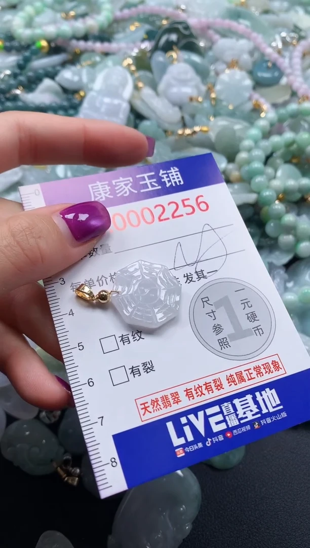 颈饰未镶嵌翡翠2256