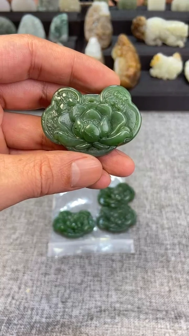 颈饰未镶嵌和田玉（碧玉）和田玉吊坠