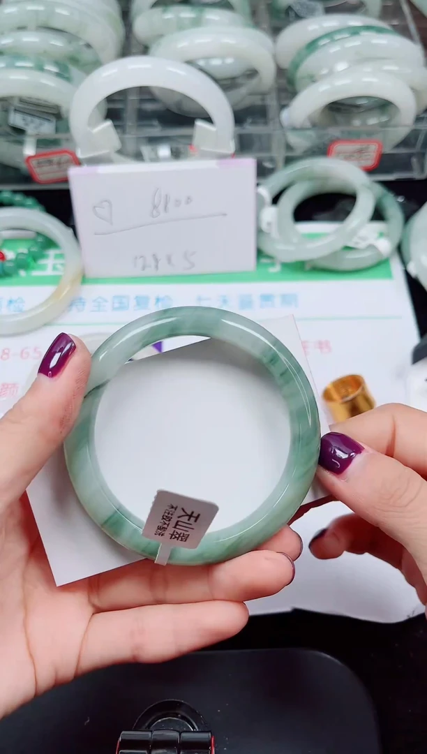 未镶嵌手镯石英质玉134-54/55