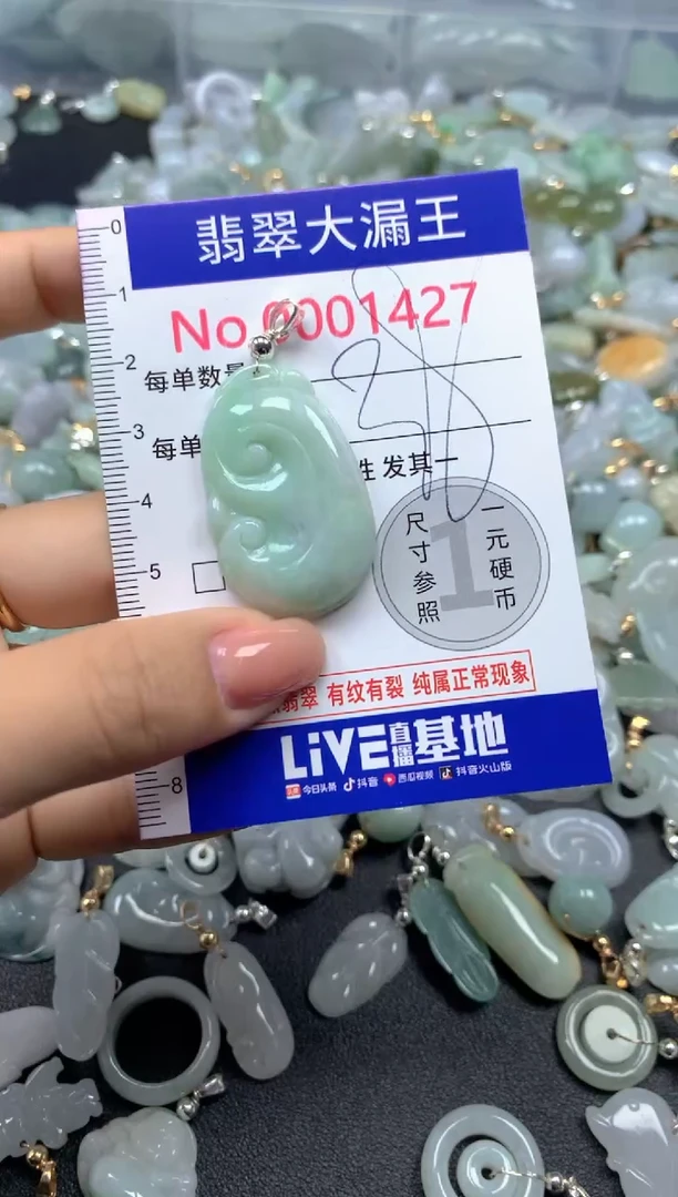 颈饰未镶嵌翡翠1427