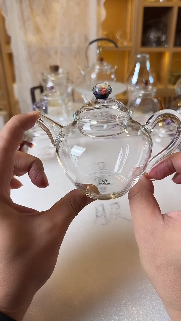 透明花语苹果壶。。。。