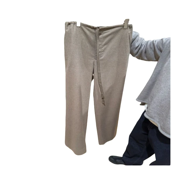 【AURALEE 设计师品牌】SND AW25 系带宽松长裤