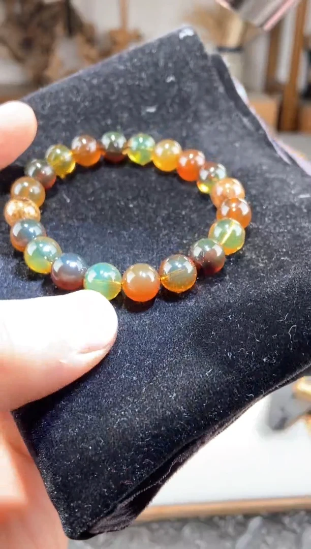 【闪购商品】琥珀手链未镶嵌多宝手串