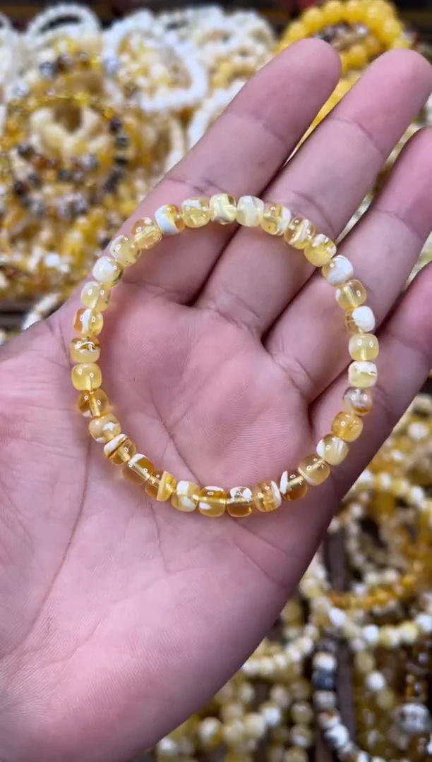 【闪购商品】琥珀裸石未镶嵌老型6