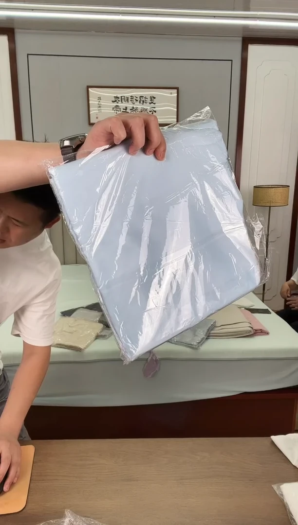 再生纤维素纤维竹纤维天蓝色竹纤维被套155*210（微瑕）